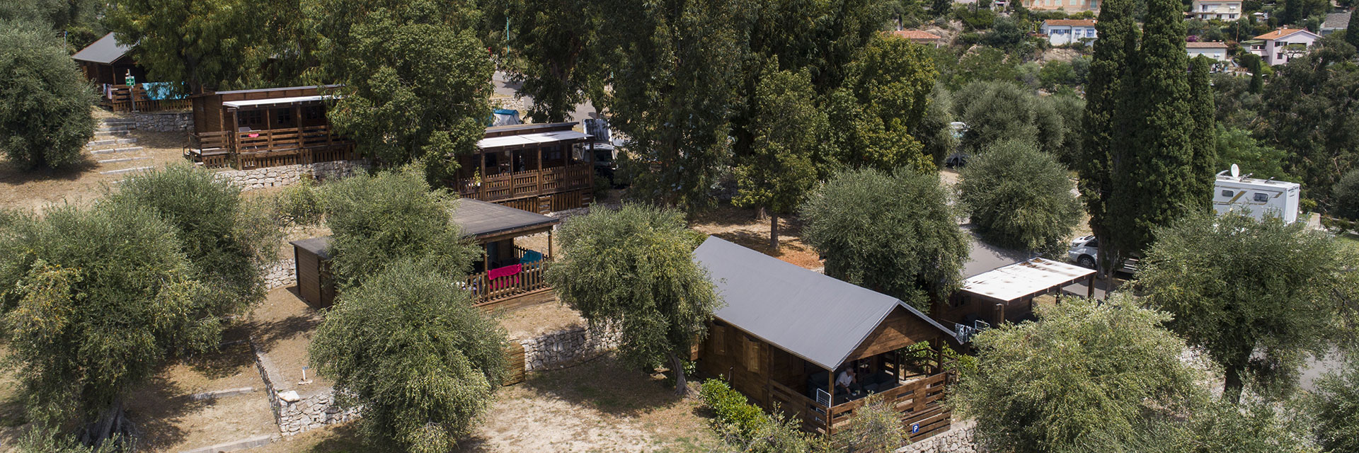 camping parc Saint Michel vue sur Menton