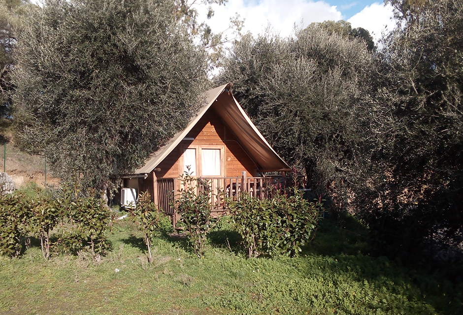 lodge camping Menton