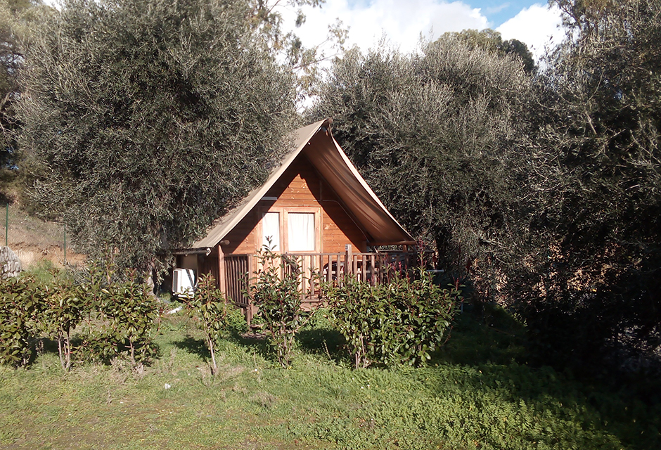 lodge camping Menton